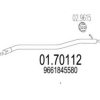 MTS 01.70112 Exhaust Pipe